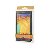REIKO SAMSUNG GALAXY NOTE 3 SMART WINDOW FLIP FOLIO CASE IN BLACK