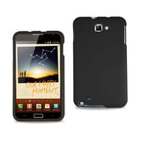 REIKO SAMSUNG GALAXY NOTE TWO PARTS RUBBERIZED SILICONE CASE IN BLACK