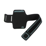 REIKO RUNNING ARMBAND WITH TOUCH SCREEN CASE 6X3X0.75 INCHES IN GREEN