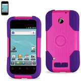 REIKO HUAWEI ASCEND 2 HYBRID HEAVY DUTY CASE IN KPURPLE