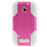 REIKO HUAWEI ASCEND 2 HYBRID HEAVY DUTY CASE IN KWHITE