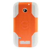 REIKO HUAWEI ASCEND 2 HYBRID HEAVY DUTY CASE IN ORANGE WHITE