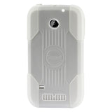 REIKO HUAWEI ASCEND 2 HYBRID HEAVY DUTY CASE IN WHITE