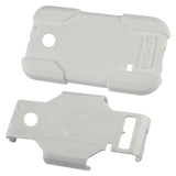 REIKO HUAWEI ASCEND 2 HYBRID HEAVY DUTY CASE IN WHITE