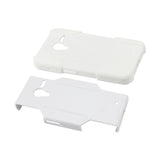 REIKO MOTOROLA MOTO X HYBRID HEAVY DUTY CASE IN WHITE