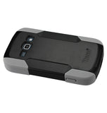 REIKO SAMSUNG GALAXY RING HYBRID HEAVY DUTY CASE IN GREY BLACK