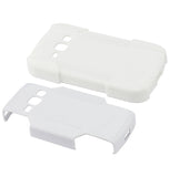 REIKO SAMSUNG GALAXY RING HYBRID HEAVY DUTY CASE IN WHITE