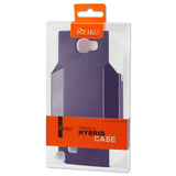REIKO SAMSUNG GALAXY NOTE 2 HYBRID HEAVY DUTY CASE IN PURPLE WHITE