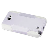 REIKO SAMSUNG GALAXY NOTE 2 HYBRID HEAVY DUTY CASE IN WHITE