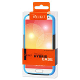 REIKO SAMSUNG GALAXY S4 HYBRID HEAVY DUTY CASE IN NAVY BLACK