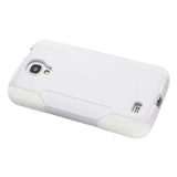 REIKO SAMSUNG GALAXY S4 HYBRID HEAVY DUTY CASE IN WHITE