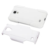 REIKO SAMSUNG GALAXY S4 HYBRID HEAVY DUTY CASE IN WHITE