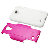 REIKO SAMSUNG GALAXY S4 HYBRID HEAVY DUTY CASE IN WHITE PINK