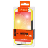 REIKO SAMSUNG GALAXY S4 HYBRID HEAVY DUTY CASE IN YELLOW BLACK