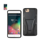 REIKO BLU STUDIO ENERGY HYBRID HEAVY DUTY CASE WITH KICKSTAND IN BLACK