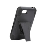 REIKO BLU STUDIO ENERGY HYBRID HEAVY DUTY CASE WITH KICKSTAND IN BLACK