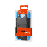 REIKO HTC ZARA HYBRID HEAVY DUTY CASE WITH KICKSTAND IN NAVY BLACK