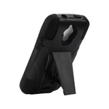 REIKO HUAWEI VITRIA HYBRID HEAVY DUTY CASE WITH KICKSTAND IN BLACK