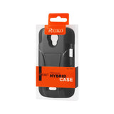 REIKO HUAWEI VITRIA HYBRID HEAVY DUTY CASE WITH KICKSTAND IN BLACK