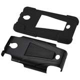 REIKO HUAWEI VALIANT HYBRID HEAVY DUTY CASE WITH KICKSTAND IN BLACK