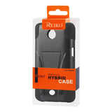 REIKO HUAWEI VALIANT HYBRID HEAVY DUTY CASE WITH KICKSTAND IN BLACK