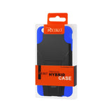 REIKO IPHONE 6 PLUS HYBRID HEAVY DUTY CASE WITH KICKSTAND IN NAVY BLACK