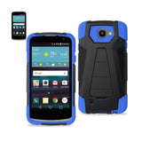 REIKO LG SPREE HYBRID HEAVY DUTY CASE WITH KICKSTAND IN NAVY BLACK