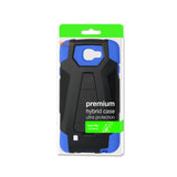 REIKO LG SPREE HYBRID HEAVY DUTY CASE WITH KICKSTAND IN NAVY BLACK