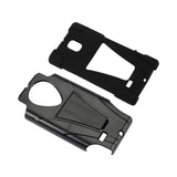 REIKO LG SPECTRUM 2 HYBRID HEAVY DUTY CASE WITH KICKSTAND IN BLACK