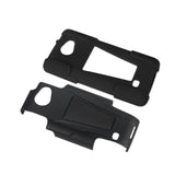 REIKO LG LANCET HYBRID HEAVY DUTY CASE WITH KICKSTAND IN BLACK