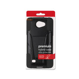 REIKO LG LANCET HYBRID HEAVY DUTY CASE WITH KICKSTAND IN BLACK