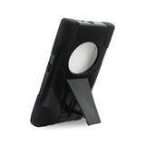 REIKO NOKIA LUMIA 1020 HYBRID HEAVY DUTY CASE WITH KICKSTAND IN BLACK
