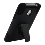 REIKO NOKIA LUMIA 1320 HYBRID HEAVY DUTY CASE WITH KICKSTAND IN BLACK
