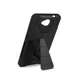 REIKO MICROSOFT LUMIA 650 HYBRID HEAVY DUTY CASE WITH KICKSTAND IN BLACK