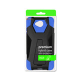 REIKO MICROSOFT LUMIA 650 HYBRID HEAVY DUTY CASE WITH KICKSTAND IN NAVY BLACK
