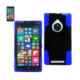 REIKO NOKIA LUMIA 830 HYBRID HEAVY DUTY CASE WITH KICKSTAND IN NAVY BLACK