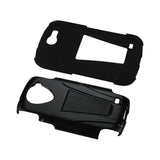 REIKO SAMSUNG GALAXY EXPRESS HYBRID HEAVY DUTY CASE WITH KICKSTAND IN BLACK