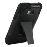 REIKO SAMSUNG GALAXY S2 HYBRID HEAVY DUTY CASE WITH KICKSTAND IN BLACK