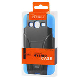 REIKO SAMSUNG ATIV S NEO HYBRID HEAVY DUTY CASE WITH KICKSTAND IN NAVY BLACK
