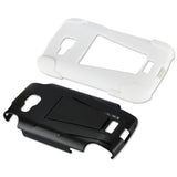 REIKO SAMSUNG ATIV ODYSSEY HYBRID HEAVY DUTY CASE WITH KICKSTAND IN BLACK WHITE