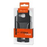 REIKO SAMSUNG ATIV ODYSSEY HYBRID HEAVY DUTY CASE WITH KICKSTAND IN BLACK WHITE