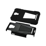 REIKO SAMSUNG ATIV SE HYBRID HEAVY DUTY CASE WITH KICKSTAND IN BLACK