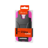 REIKO SAMSUNG ATIV SE HYBRID HEAVY DUTY CASE WITH KICKSTAND IN HOT PINK BLACK