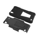 REIKO ZTE QUARTZ HYBRID HEAVY DUTY CASE WITH KICKSTAND IN BLACK