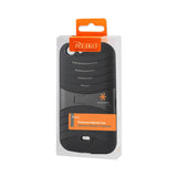 REIKO BLU LIFE ONE HYBRID HEAVY DUTY ANTI SLIP CASE WITH KICKSTAND IN BLACK