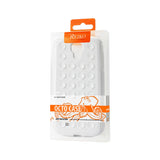 REIKO SAMSUNG GALAXY S4 HYBRID SUCTION DOT HOLES CASE IN WHITE