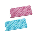 REIKO IPHONE 6 HYBRID CASE WITH TWO SILICONE PADS IN HOT PINK