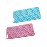 REIKO IPHONE 6 HYBRID CASE WITH TWO SILICONE PADS IN PURPLE