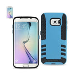 REIKO SAMSUNG GALAXY S6 EDGE HYBRID TIRE CASE IN BLACK BLUE