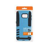 REIKO SAMSUNG GALAXY S6 EDGE HYBRID TIRE CASE IN BLACK BLUE